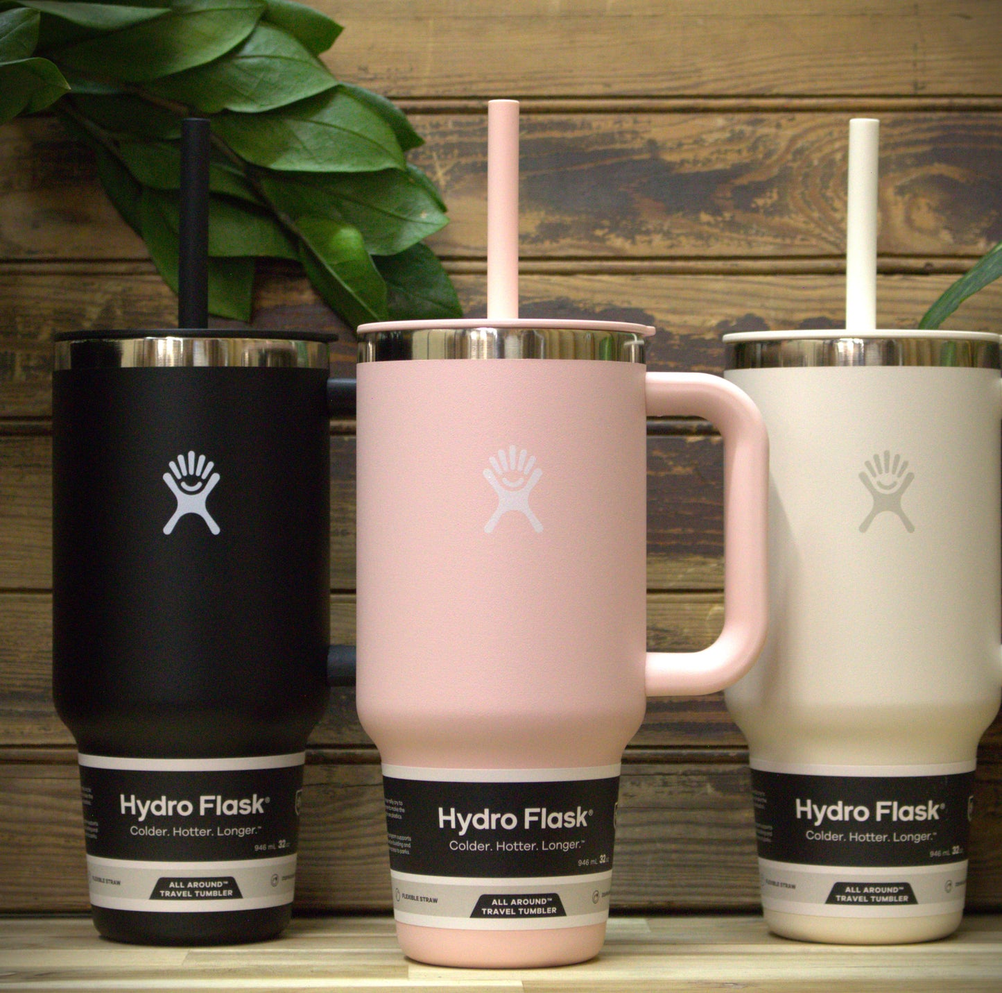 32oz Hydro Flask Custom Engraved Travel Tumbler