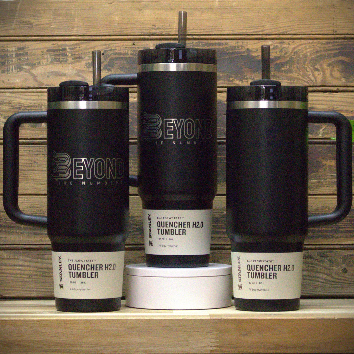 Stanley Custom Engraved 30oz Flowstate Quencher H2.0 Tumbler