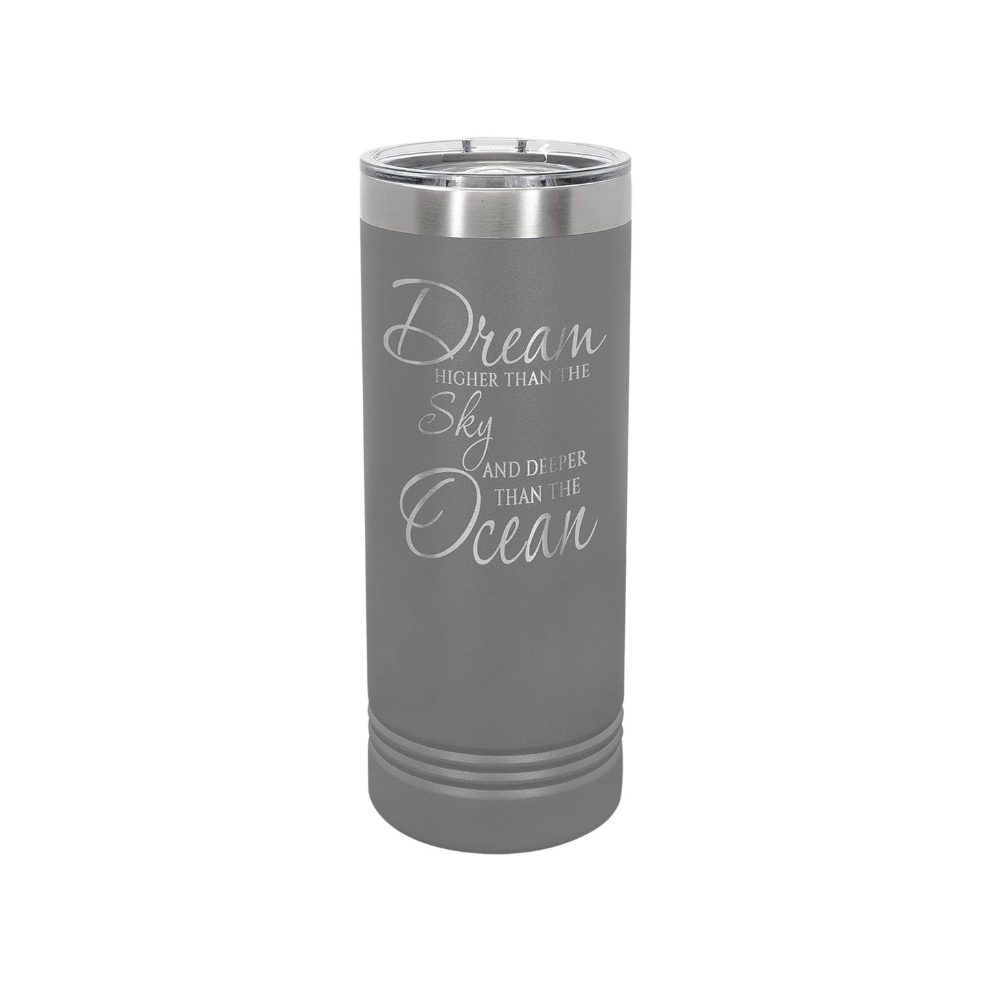 Polar Camel Custom Engraved 22oz Skinny Tumbler