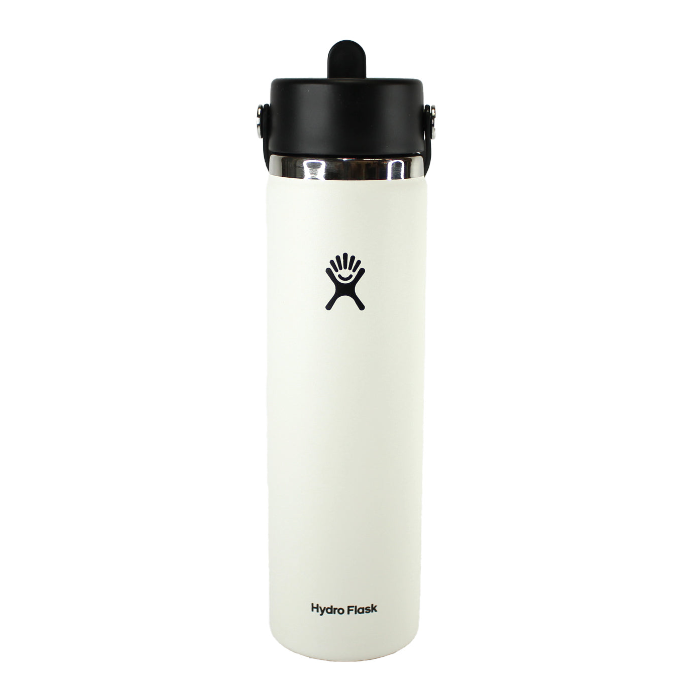 24oz Hydro Flask Custom Engraved Wide Mouth Bottle w/ Flex Straw Cap