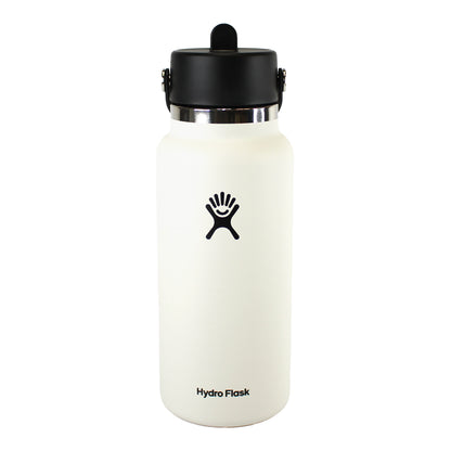 32oz Hydro Flask Wide Mouth Bottle w/ Flex Straw Cap