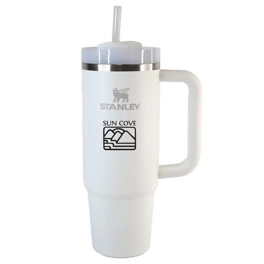 Stanley Custom Engraved 30oz Flowstate Quencher H2.0 Tumbler - Sun Cove