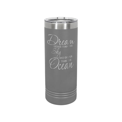 Polar Camel Custom Engraved 22oz Skinny Tumbler