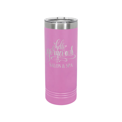 Polar Camel Custom Engraved 22oz Skinny Tumbler