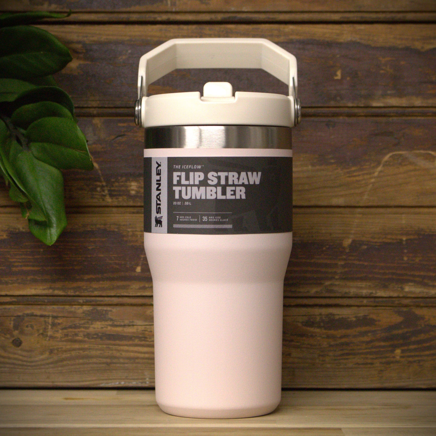 Stanley Custom Engraved 20oz IceFlow Flip Straw Tumbler