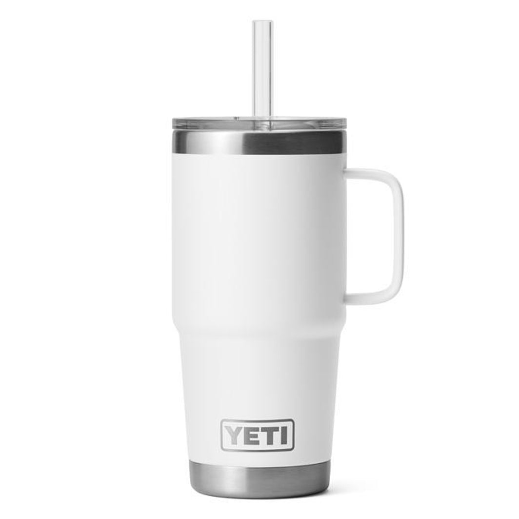 25oz Custom Engraved YETI Rambler Travel Straw Mug