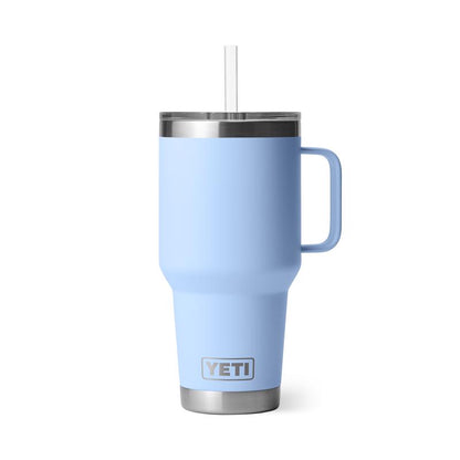 35oz Custom Engraved YETI Rambler Travel Straw Mug