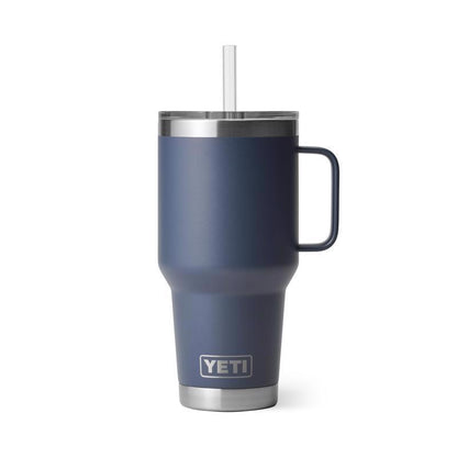 35oz Custom Engraved YETI Rambler Travel Straw Mug