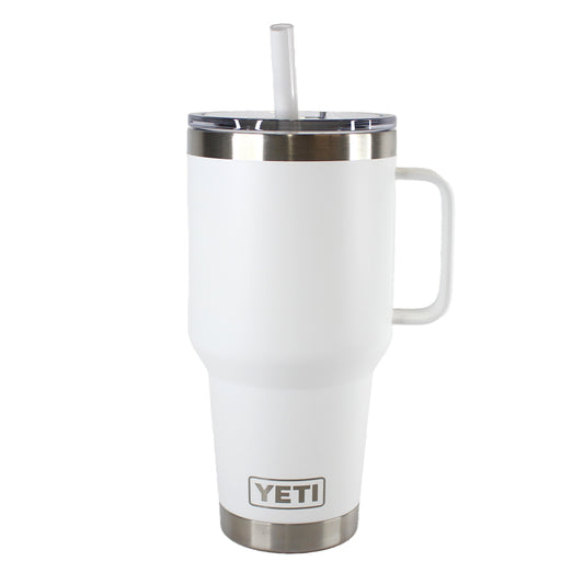 35oz Custom Engraved YETI Rambler Travel Straw Mug